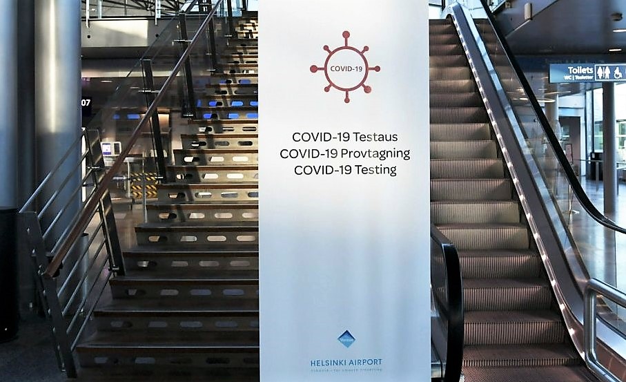 Read more about the article Всех прибывающих в аэропорт Хельсинки-Вантаа тестируют на коронавирус