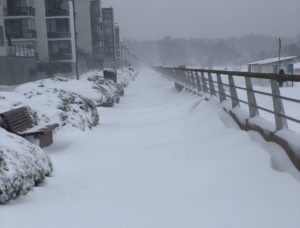 Новости Финляндии. Снегопад