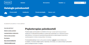 Read more about the article Психотерапия на льготных условиях в Хельсинки