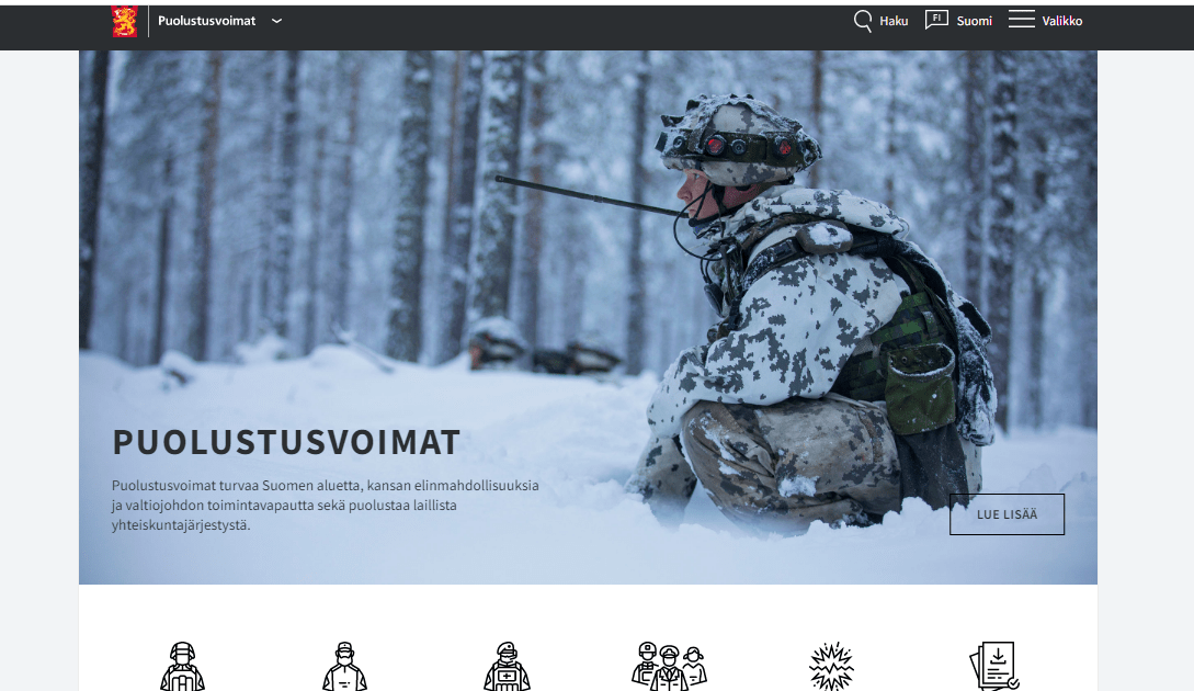 Read more about the article Оборонные силы Финляндии принимают меры для борьбы с эпидемией
