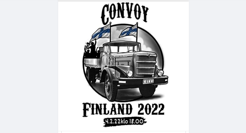 Read more about the article Протестная акция Convoy Finland продолжается: на площади появилась группа митингующих