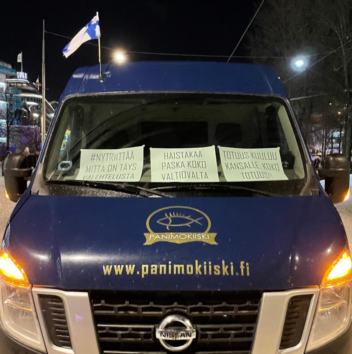Read more about the article В ходе субботнего протеста Convoy Finland задержано 15 человек