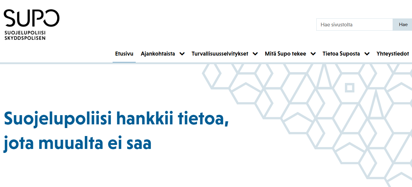 Подробнее о статье Полиция безопасности Финляндии работает по новому адресу 