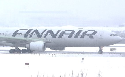 Подробнее о статье Finavia: снегопад стал причиной задержек авиарейсов