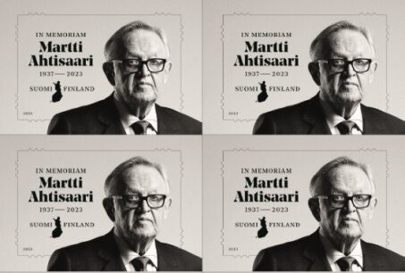 Подробнее о статье В память о президенте Мартти Ахтисаари Posti выпустит почтовую марку