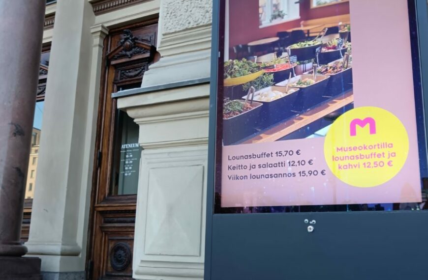 Обед по понедельникам: Ateneum Bistro