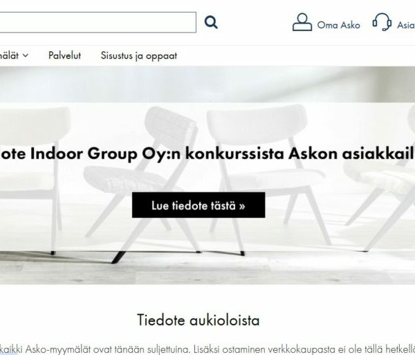 Статистика банкротств обновила антирекорд, не виданный с 1997 года, в списке Asko и Sotka